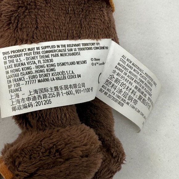 Disney Parks Ewok Wicket Snuggle Snapper 9" Star Wars Plush Wrist Slap Bracelet - Picture 5 of 7